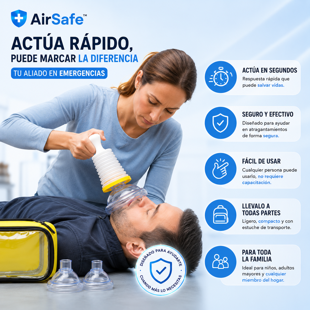 AirSafe™ - Tu aliado en emergencias