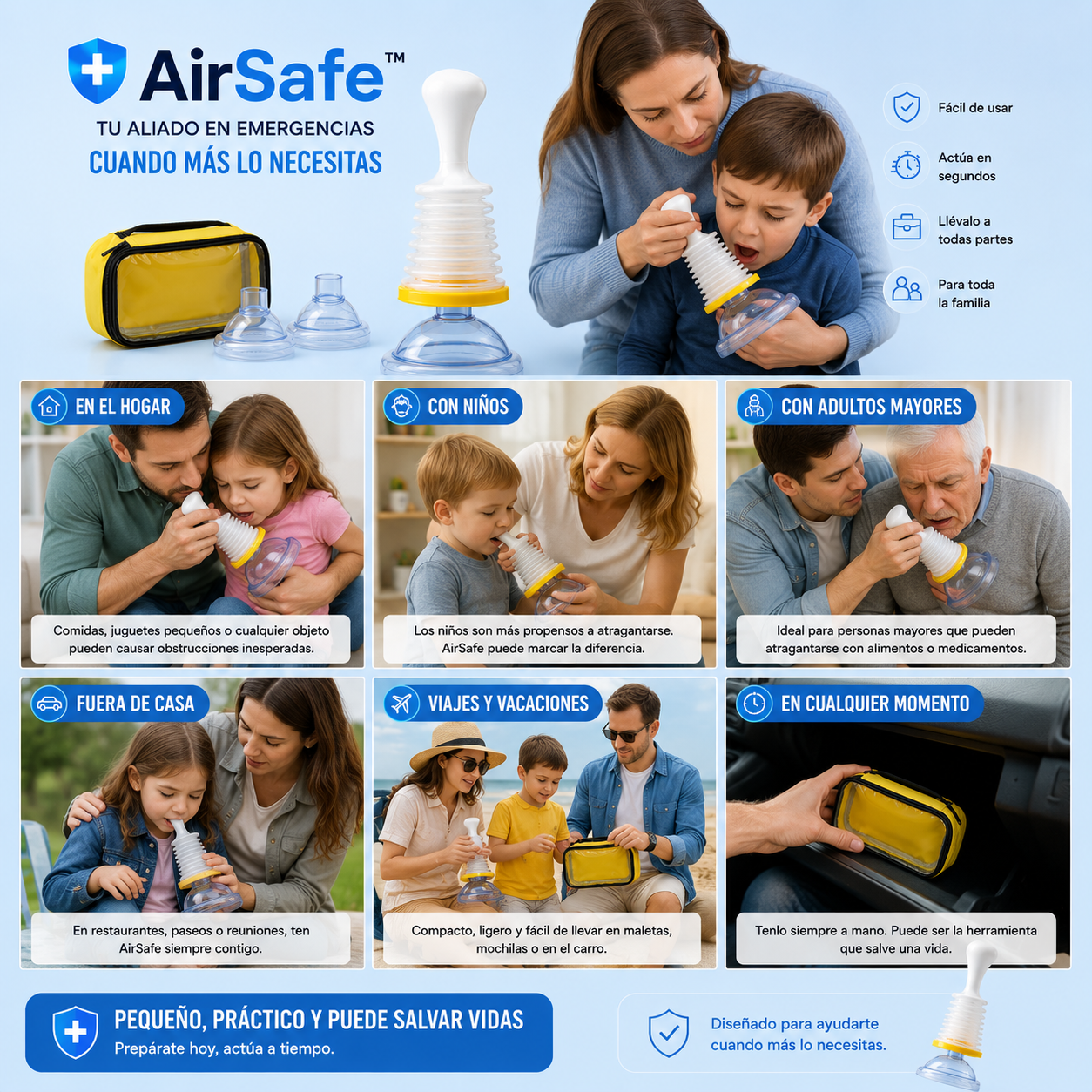 AirSafe™ - Tu aliado en emergencias