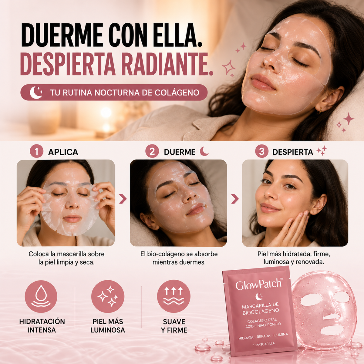 GlowPatch™ - Parches de Colageno