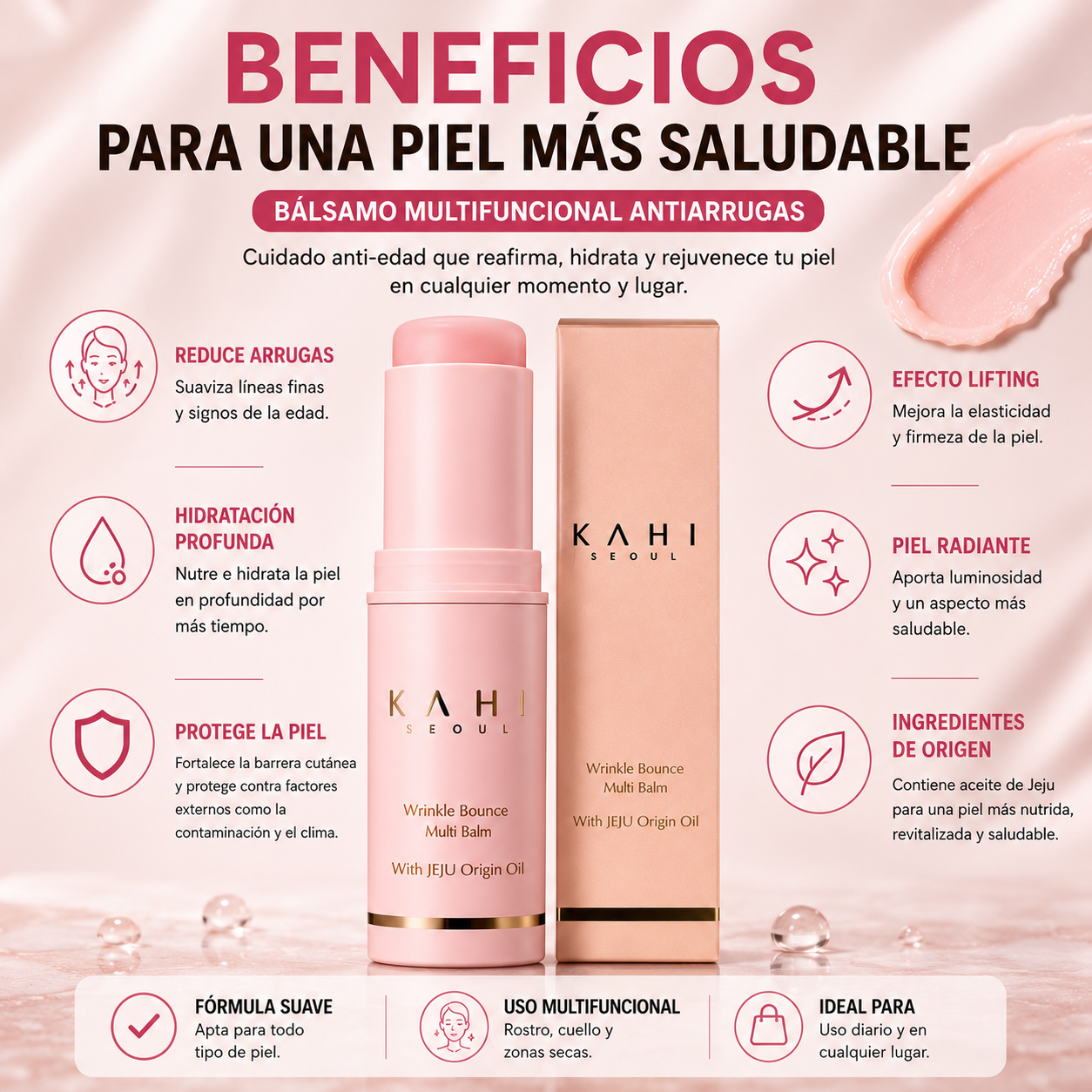 Bálsamo facial KAHI - El secreto coreano