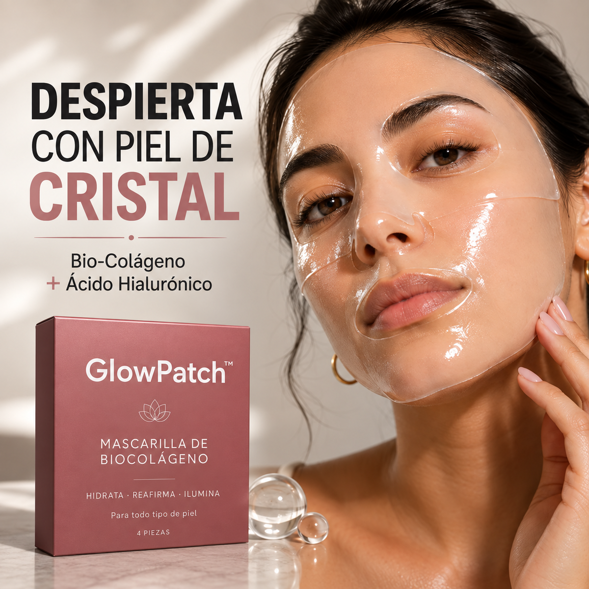 GlowPatch™ - Parches de Colageno