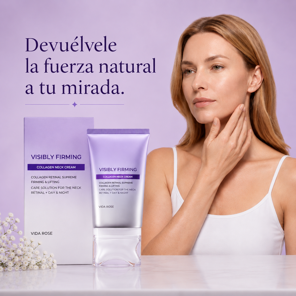 Reafirmante Facial - Una piel más firme comienza hoy.