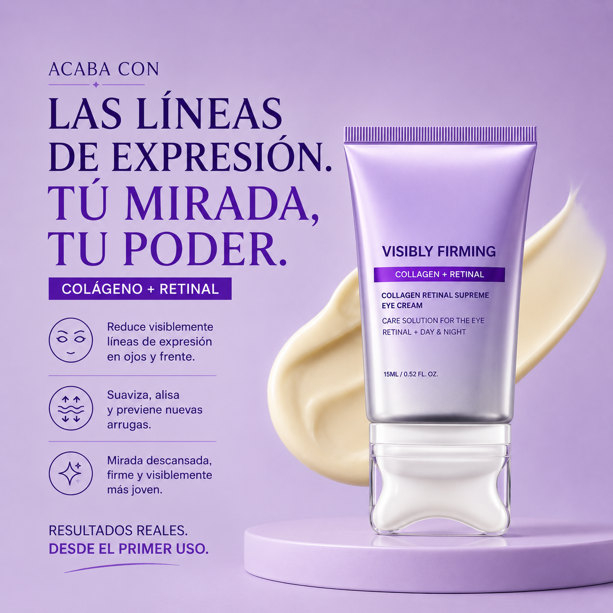 Reafirmante Facial - Una piel más firme comienza hoy.