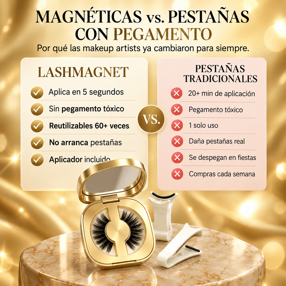 LashGlow™ - Pestañas Magnéticas