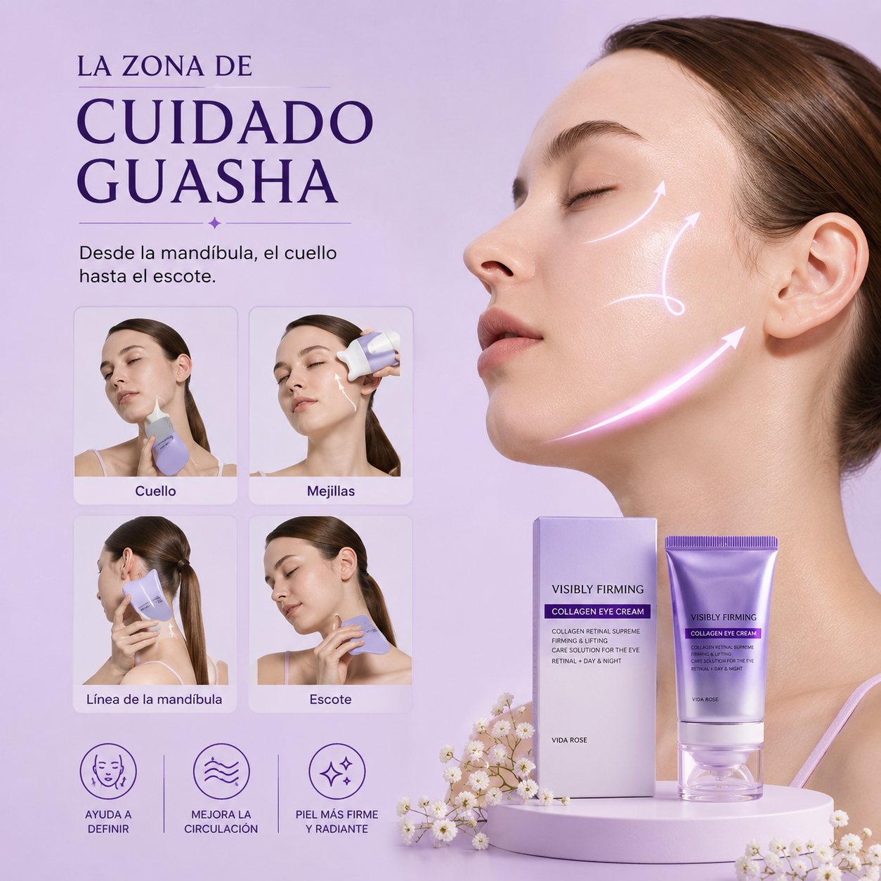 Reafirmante Facial - Una piel más firme comienza hoy.