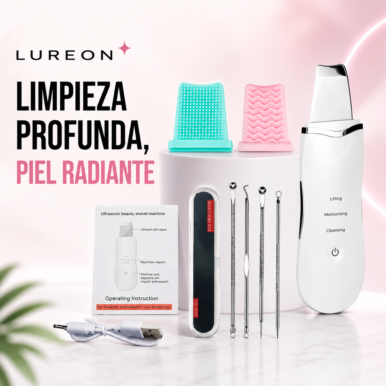 Depurador facial - Limpieza facial profunda en casa