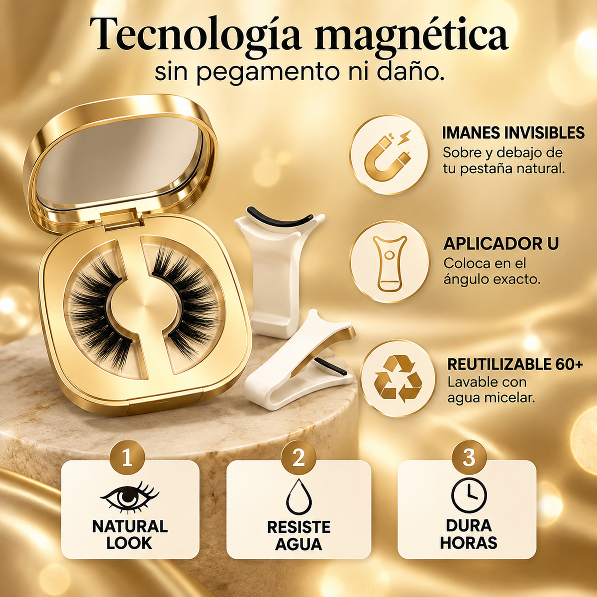 LashGlow™ - Pestañas Magnéticas
